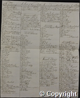 "A List of negroes and other Slaves on Turner's Hall Plantation taken January 1st 1789" 