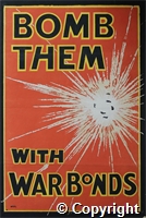 Poster: Bomb Them With War Bonds