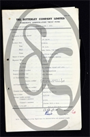 Workmen’s Compensation Act form for Albert Jones, aged 39, Filler at Ripley Colliery