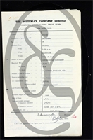 Workmen’s Compensation Act form for John Smith, aged 31, Switchman at Ripley Colliery