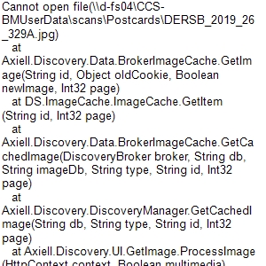 looking up Terrace Road postmark damaged