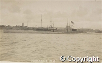 Postcard: Submarine "M.3"