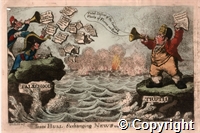 John Bull Exchanging News with the Continent