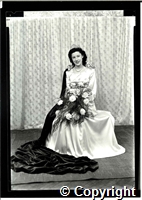 Portrait of Wells Dressing Queen, c1957