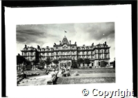 The Palace Hotel, Buxton, exterior front for postcard, date unknown