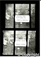 Name plates, Buxton (possibly for postcards)