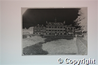 Exterior front (for postcards), Electricity Hall, London Road, Buxton, training centre for electricity board, (formerly Haddon Hall Hydro, latterly Haddon Hall Hotel)