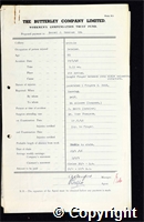 Workmen’s Compensation Act form for Samuel J. Henshaw, aged 61, Dataller at Britain Colliery