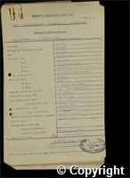 Workmen’s Compensation Act form for Arthur G. Wood, aged 43, Labourer at Britain Colliery
