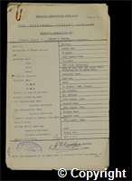 Workmen’s Compensation Act form for George F. Dooley, aged 18, Loader End at Britain Colliery