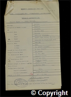 Workmen’s Compensation Act form for Robert Fancourt, aged 60, Dataller at Britain Colliery