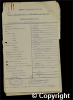 Workmen’s Compensation Act form for Jack Haynes, aged 26, Stoker at Britain Colliery