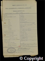 Workmen’s Compensation Act form for Stanley Patrick, aged 20, Banksman at Britain Colliery