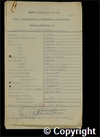 Workmen’s Compensation Act form for William Rose (Jun), aged 37, Filler at Britain Colliery