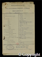 Workmen’s Compensation Act form for Edwin Walker, aged 17, Clipper at Britain Colliery