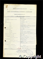 Workmen’s Compensation Act form for Herbert Allen, aged 40, Wood Drawer at Britain Colliery