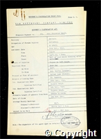Workmen’s Compensation Act form for John Frederick Scott, aged 40, Cutterman at Britain Colliery