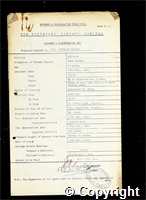 Workmen’s Compensation Act form for William Willis, aged 50, Wood Drawer at Britain Colliery