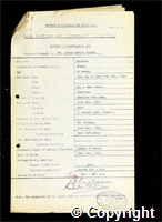 Workmen’s Compensation Act form for Arthur Edward Clarke, aged 40, Fixer at Britain Colliery