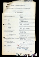 Workmen’s Compensation Act form for Samuel Breedon, aged 35, Packer at Britain Colliery