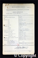 Workmen’s Compensation Act form for Edgar Seal, aged 53, Packer at Britain Colliery