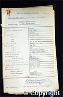 Workmen’s Compensation Act form for Walter Turner, aged 55, Wood Drawer at Britain Colliery