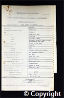 Workmen’s Compensation Act form for Albert E. Walters, aged 50, Timberman at Britain Colliery
