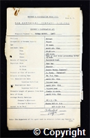 Workmen’s Compensation Act form for Thomas Blount, aged 65, Ripper at Britain Colliery