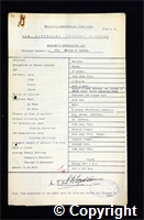 Workmen’s Compensation Act form for George F. Dooley, aged 21, Borer at Britain Colliery