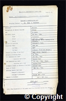 Workmen’s Compensation Act form for Fred J. Felstead, aged 35, Filler at Britain Colliery