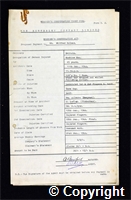 Workmen’s Compensation Act form for Wilfred Holmes, aged 25, Machineman at Britain Colliery