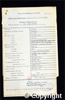 Workmen’s Compensation Act form for Ernest Knowles, aged 31, Banksman at Britain Colliery