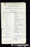 Workmen’s Compensation Act form for Jack Martin, aged 34, Cutterman at Britain Colliery