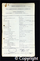 Workmen’s Compensation Act form for William Ratcliffe, aged 48, Screenman at Britain Colliery