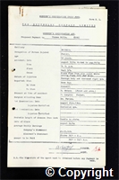 Workmen’s Compensation Act form for Thomas Mills, aged 52, Packer at Britain Colliery
