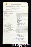 Workmen’s Compensation Act form for John William Murfin, aged 45, Borer at Britain Colliery
