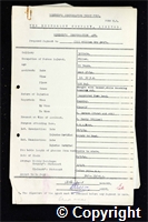 Workmen’s Compensation Act form for William Henry Swift, aged 35, Filler at Britain Colliery