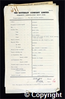 Workmen’s Compensation Act form for William Gilbert, aged 62, Dataller at Britain Colliery