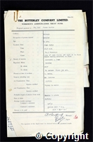 Workmen’s Compensation Act form for James Hartle, aged 23, Dataller at Britain Colliery