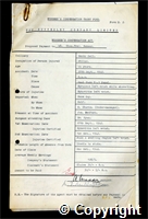 Workmen’s Compensation Act form for Thomas Fred Bonser, aged 44, Filler at Denby Hall Colliery
