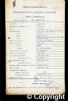 Workmen’s Compensation Act form for Joseph Marsh, aged 62, Dataller at Denby Hall Colliery