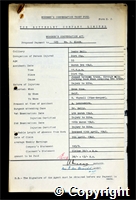 Workmen’s Compensation Act form for William H. Slack, aged 55, Dirt Tip at Denby Hall Colliery