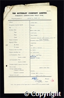 Workmen’s Compensation Act form for Arthur A. Foulk, aged 36, Packer at Denby Hall Colliery