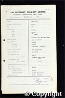 Workmen’s Compensation Act form for J.W. Bonsall, aged 37, Ripper at Denby Hall Colliery