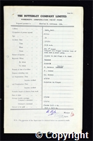 Workmen’s Compensation Act form for Charles W. Robinson, aged 33, Filler at Denby Hall Colliery