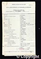 Workmen’s Compensation Act form for Edwin Hickling, aged 32, Packer at New Langley Colliery