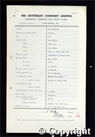 Workmen’s Compensation Act form for Alfred Martin, aged 26, Filler at New Langley Colliery