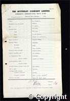 Workmen’s Compensation Act form for Rowland Hill Parkin, aged 62, Packer at New Langley Colliery