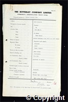Workmen’s Compensation Act form for Ernest Robins, aged 50, Packer at New Langley Colliery