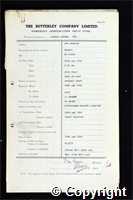 Workmen’s Compensation Act form for Ernest Robins, aged 51, Packer at New Langley Colliery